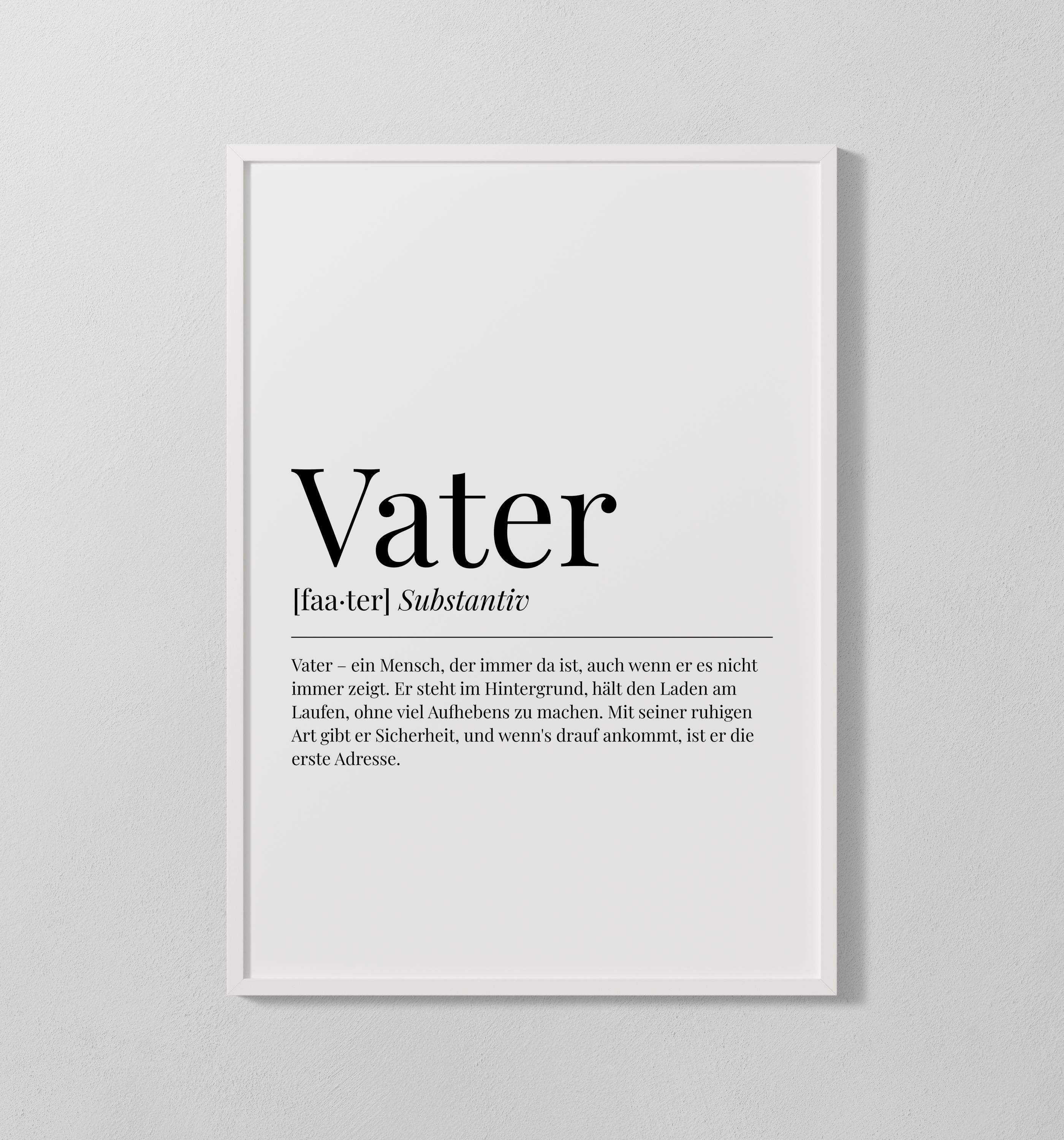 Vater | Poster